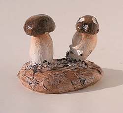 Décor Bolet, cep de Bordeaux,décor champignon