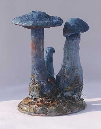 Figurine de Cortinarius violaceus Figurine de Cortinarius violaceus