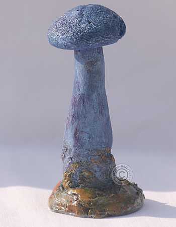 Figurine de Cortinarius violaceus Figurine de Cortinarius violaceus
